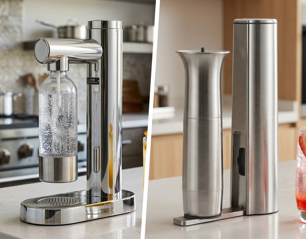Máquina de refrigerante totalmente em aço inoxidável: durabilidade premium e linha de luxo